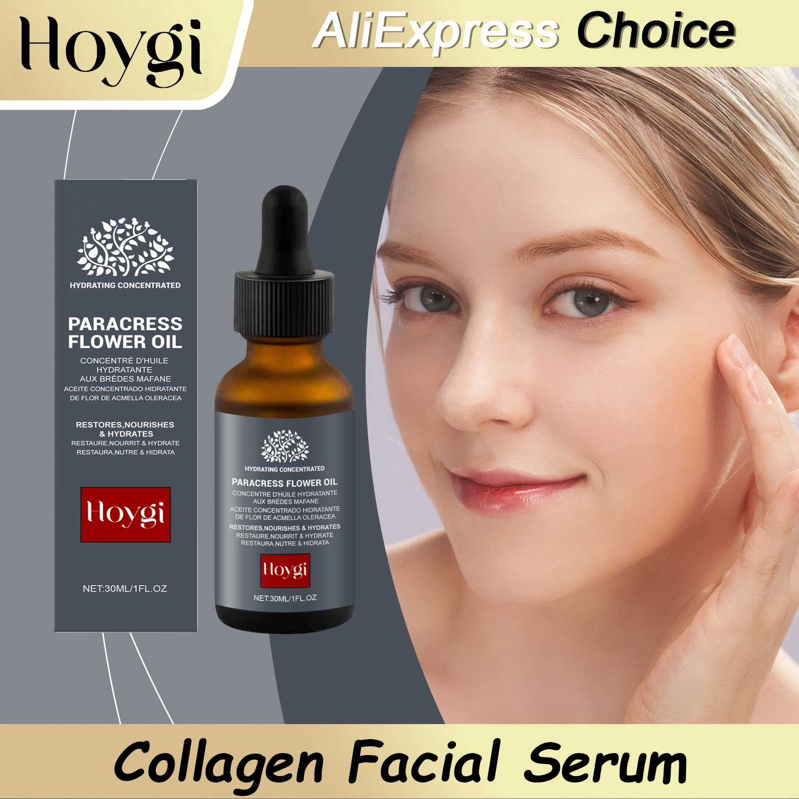 Luxury Skincare Cream - HOYGI Collagen Face Essence Whitening Lifting
