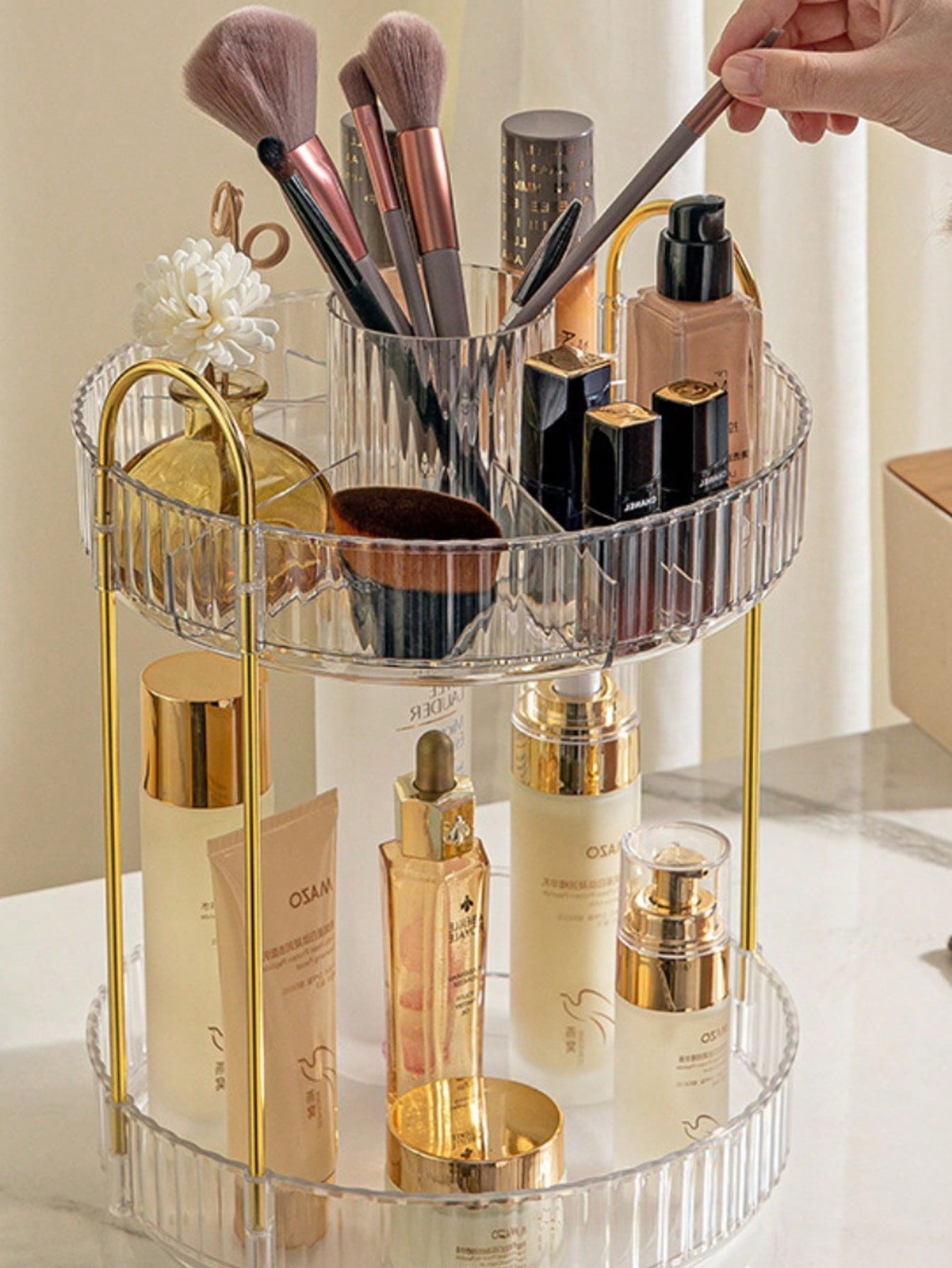 Makeup Brush Storage Box Pen H – Luxury Skincare Makeup Bewertung und Preis