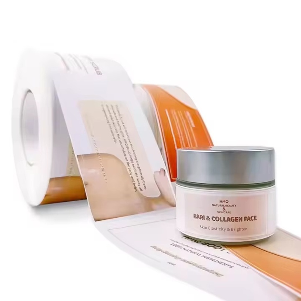 Custom Luxury Vinyl Labels｜Wat – Luxury Skincare Logo Bewertung und Preis