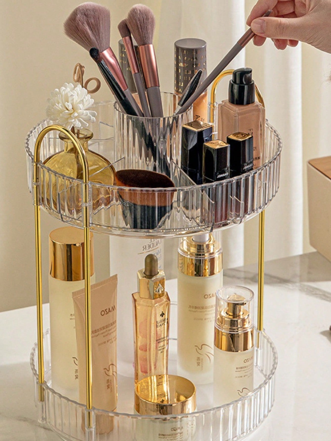 Makeup Brush Storage Box Pen H – Luxury Skincare Makeup Bewertung und Preis