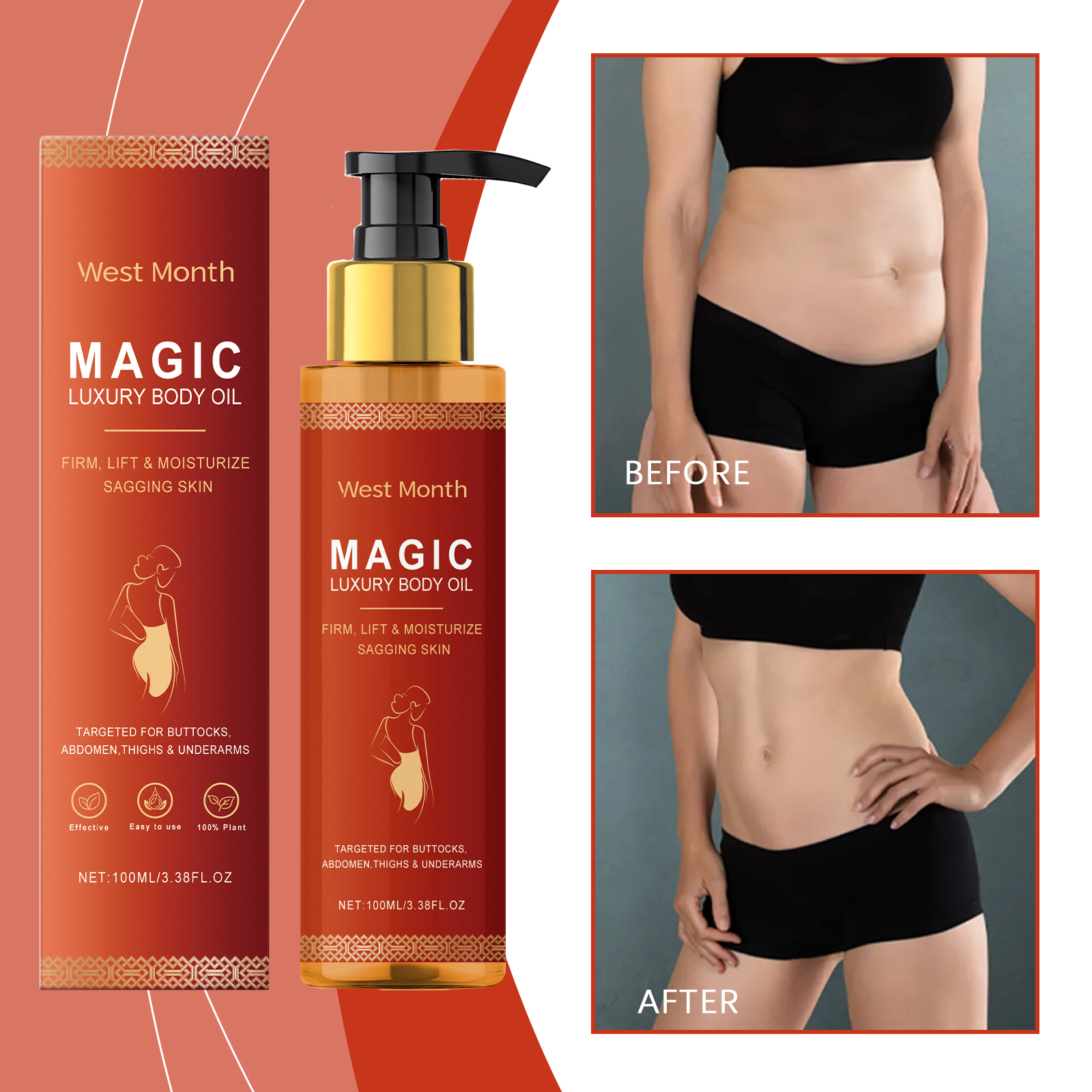 WEST MONTH Magic Luxury Body O – Luxury Skincare Aesthetic Bewertung und Preis