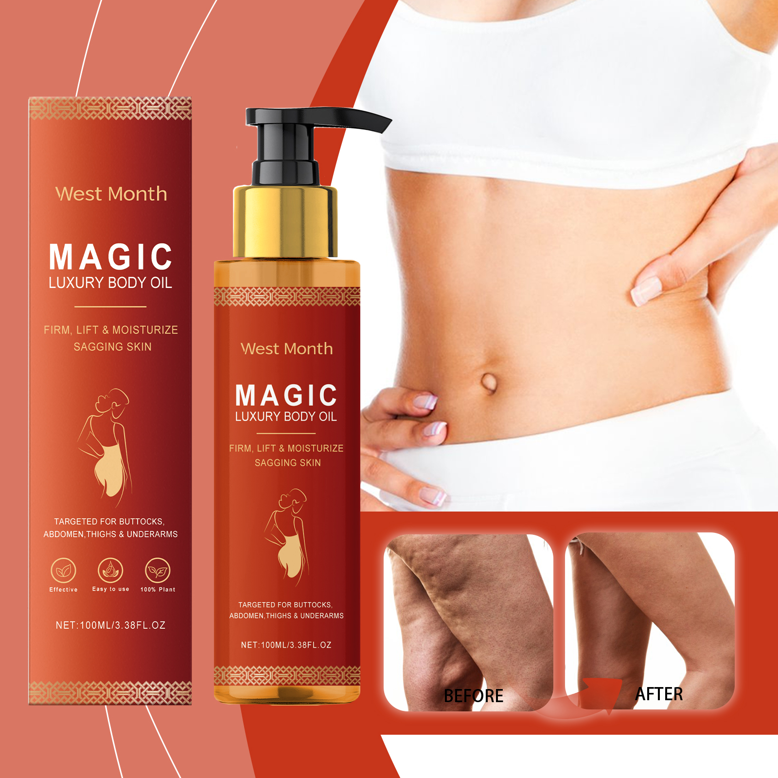 WEST MONTH Magic Luxury Body O – Luxury Skincare Aesthetic Bewertung und Preis