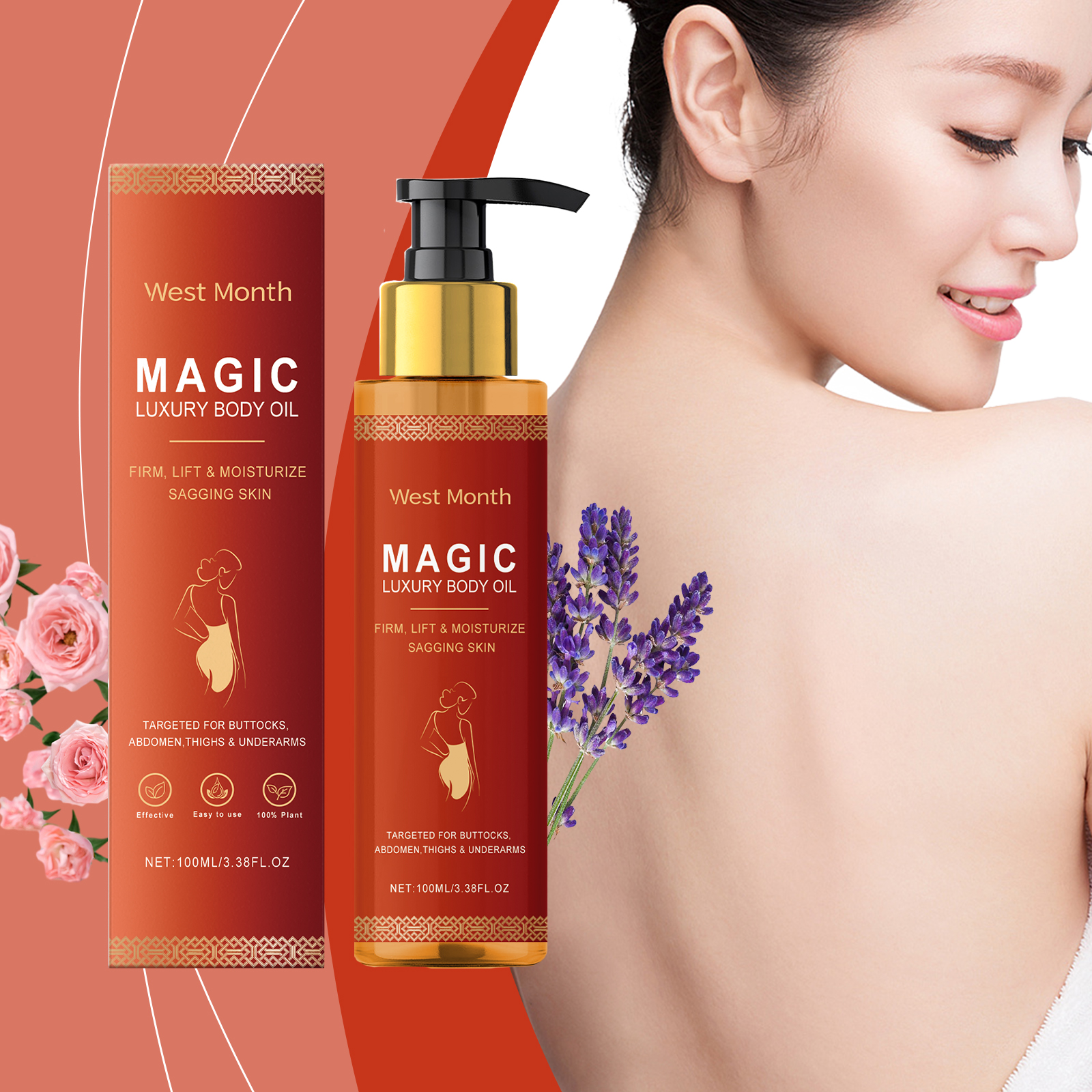 WEST MONTH Magic Luxury Body O – Luxury Skincare Aesthetic Bewertung und Preis