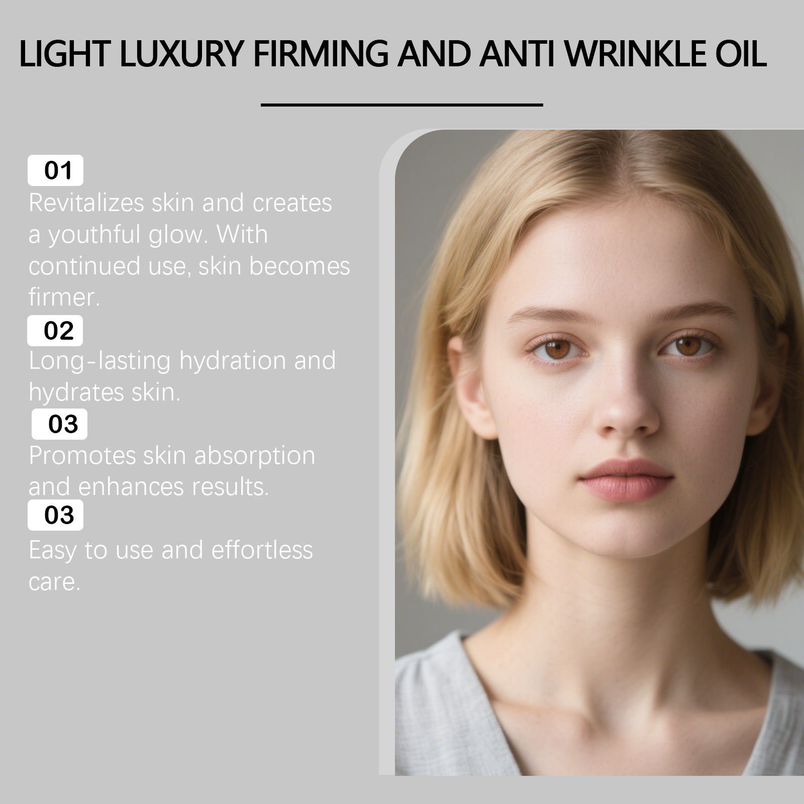 Firming Facial Care Oil Liftin – Luxury Skincare Makeup Bewertung und Preis